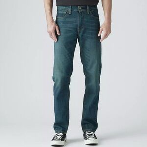 LEVI’S 541 Athletic Taper Jeans Midnight Medium Wash Stretch 40 x 32